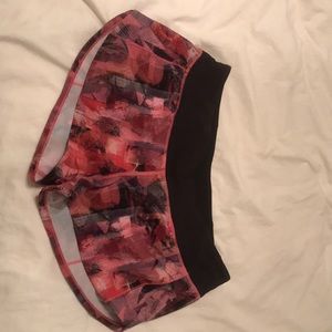Lululemon speed shorts